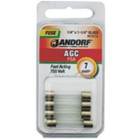 Jandorf Specialty Hardw Fuse Agc 7A Fast Acting 60634